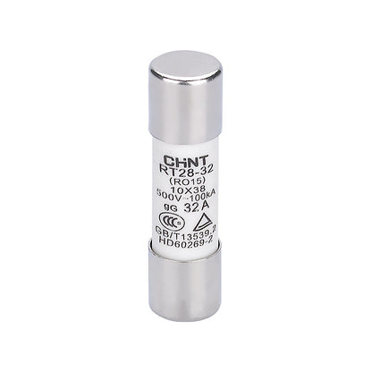 CHNT/Chint Electric RT28 cylindrical cap fuse 10 pcs/box, 2400 pcs/box