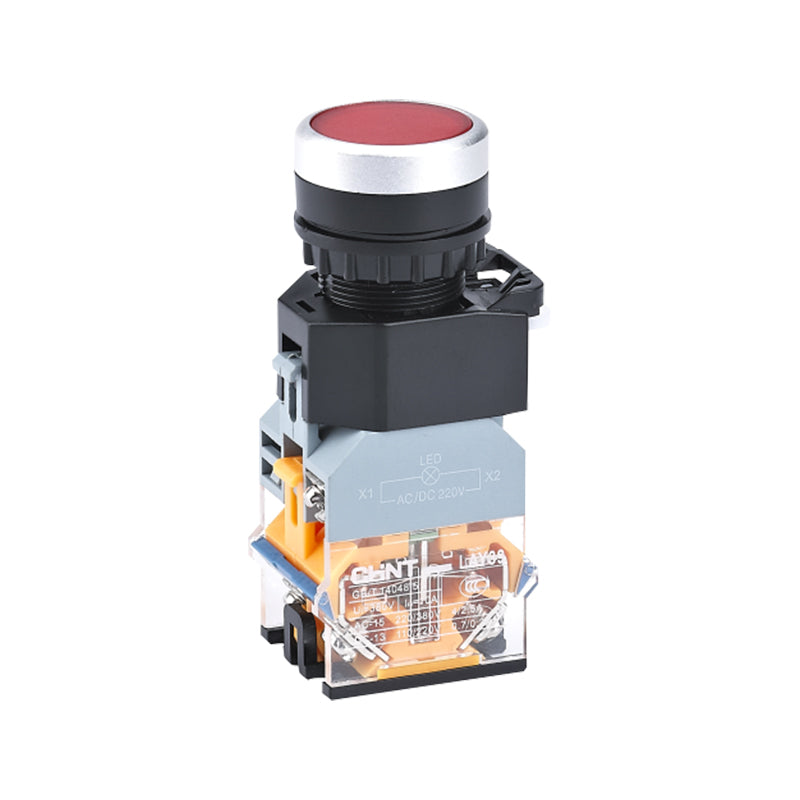 CHNT/Chint Electric LAY39 self-locking flat button with light