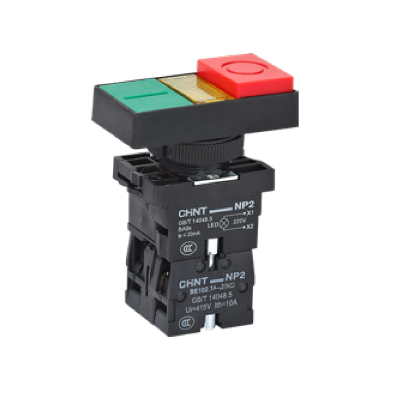 CHNT/Chint Electric NP2 double-headed button with light