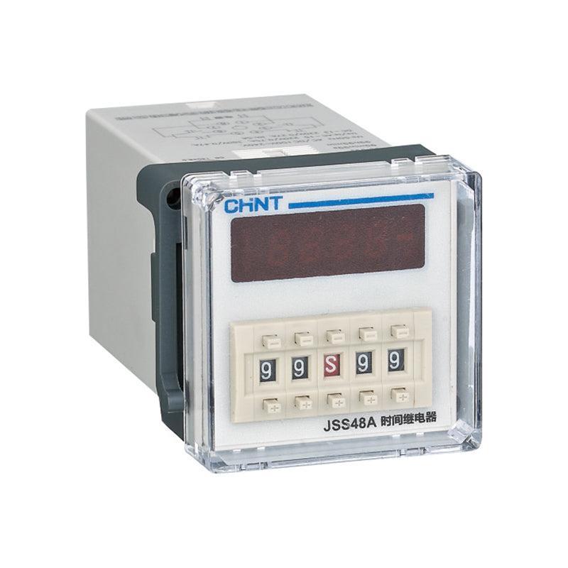Chint Electric JSS48A time relay rail installation requires additional base CZS08C