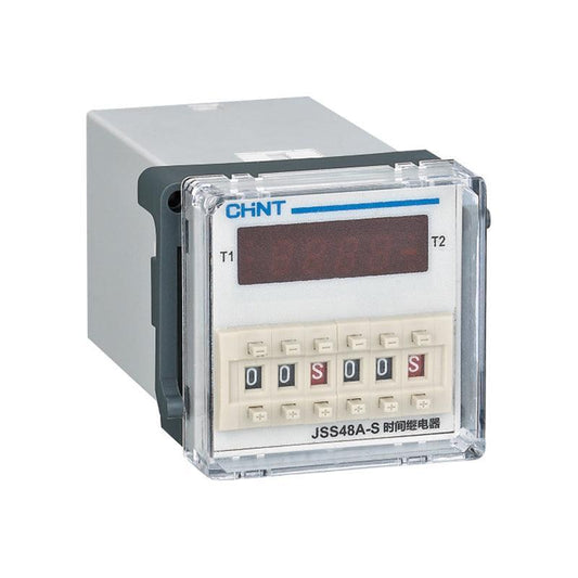 Chint Electric JSS48A time relay rail installation requires additional base CZS08C