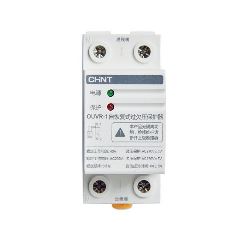 Chint OUVR-1 self-recovery over-voltage and under-voltage protector