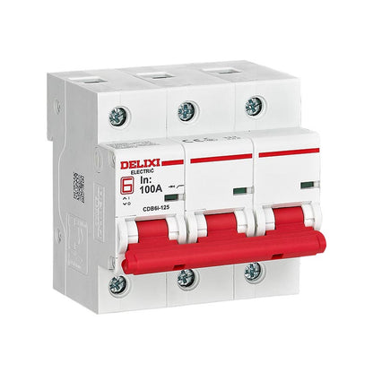 DELIXI CDB6I-125 D Type Miniature Circuit Breaker