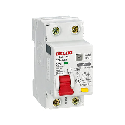 DELIXI CDB6LESi Miniature Earth Leakage Circuit Breaker
