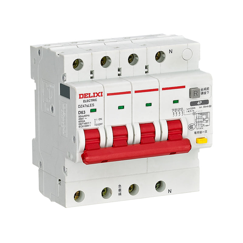 DELIXI CDB6LESi Miniature Earth Leakage Circuit Breaker