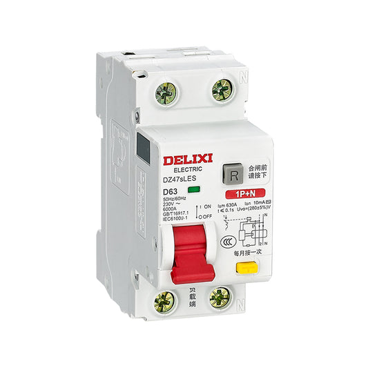 DELIXI CDB6LESi Miniature Earth Leakage Circuit Breaker