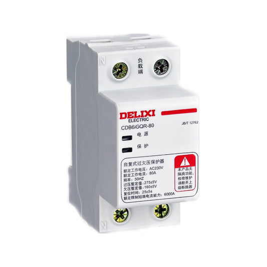 DELIXI CDB6iGQR Resettable Overvoltage and Undervoltage Protector
