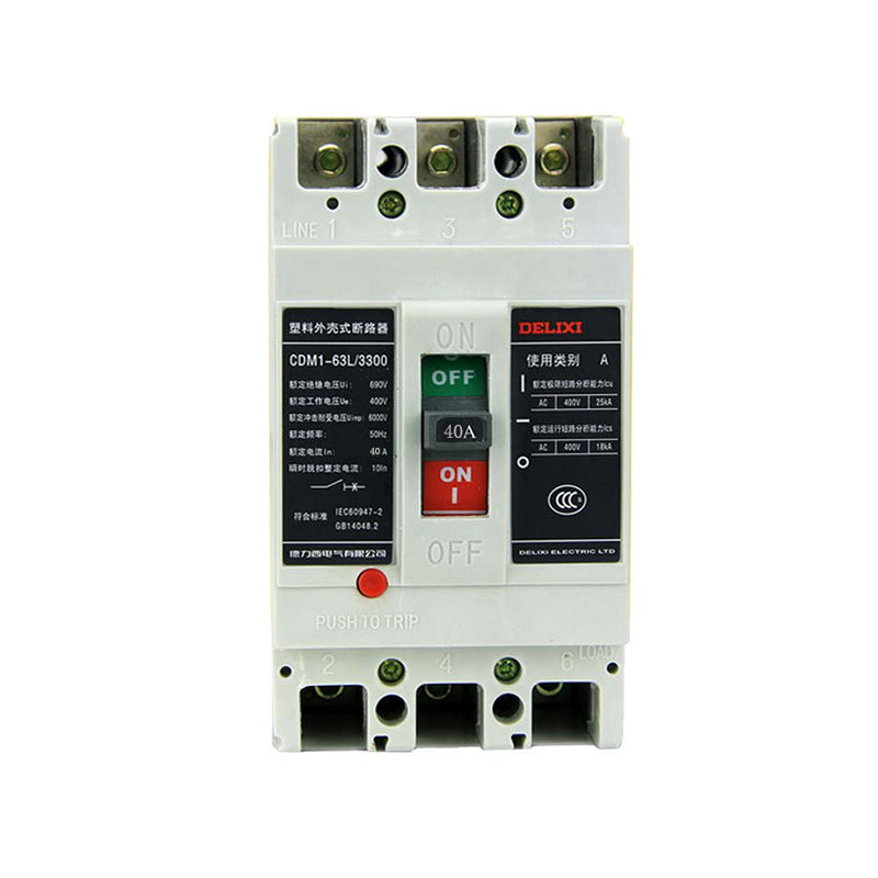 DELIXI CDM3S Molded Case Distribution Circuit Breaker