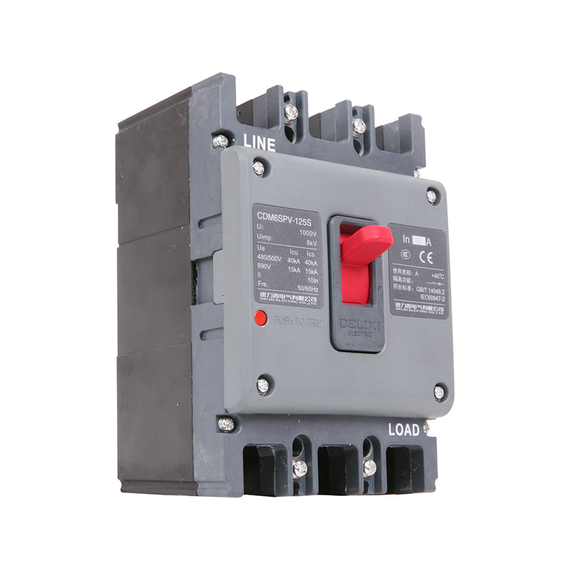 DELIXI CDM6SPV Solar Photovoltaic Dedicated Molded Case Circuit Breaker