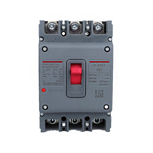 DELIXI DZ15 Transparent Molded Case Circuit Breaker
