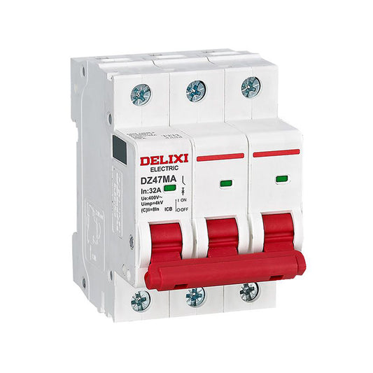 DELIXI DZ47MA D Type single magnetic circuit breaker