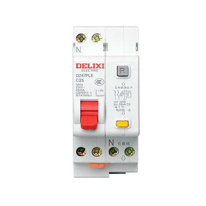 DELIXI DZ47PLEY-63 1P+N Leakage Circuit Breaker