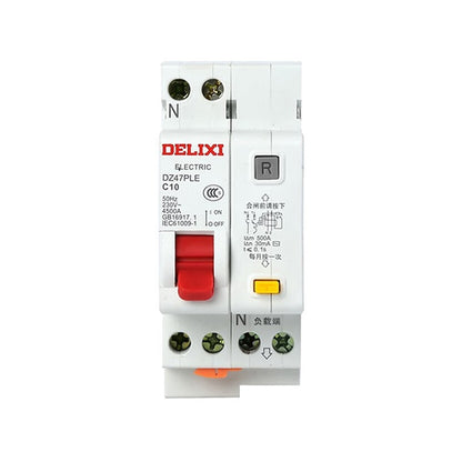 DELIXI DZ47PLEY-63 1P+N Leakage Circuit Breaker