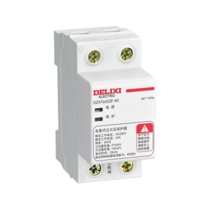 DELIXI DZ47SGQR Resettable Overvoltage and Undervoltage Protector