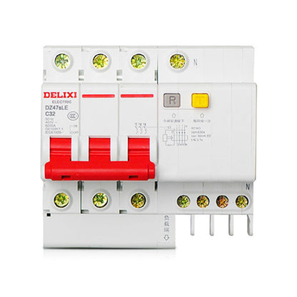 DELIXI DZ47TRLE Transparent RCBO 6kA Miniature Earth Leakage Circuit Breaker