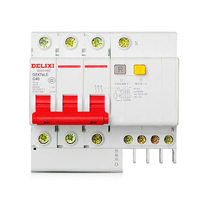 DELIXI DZ47TRLE Transparent RCBO 6kA Miniature Earth Leakage Circuit Breaker