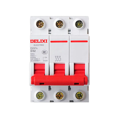 DELIXI DZ47s D Type Miniature Circuit Breaker