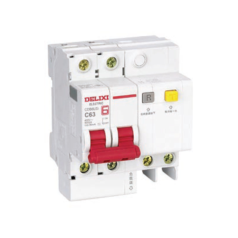 DELIXI DZ47sLES C-type Miniature Leakage Circuit Breaker