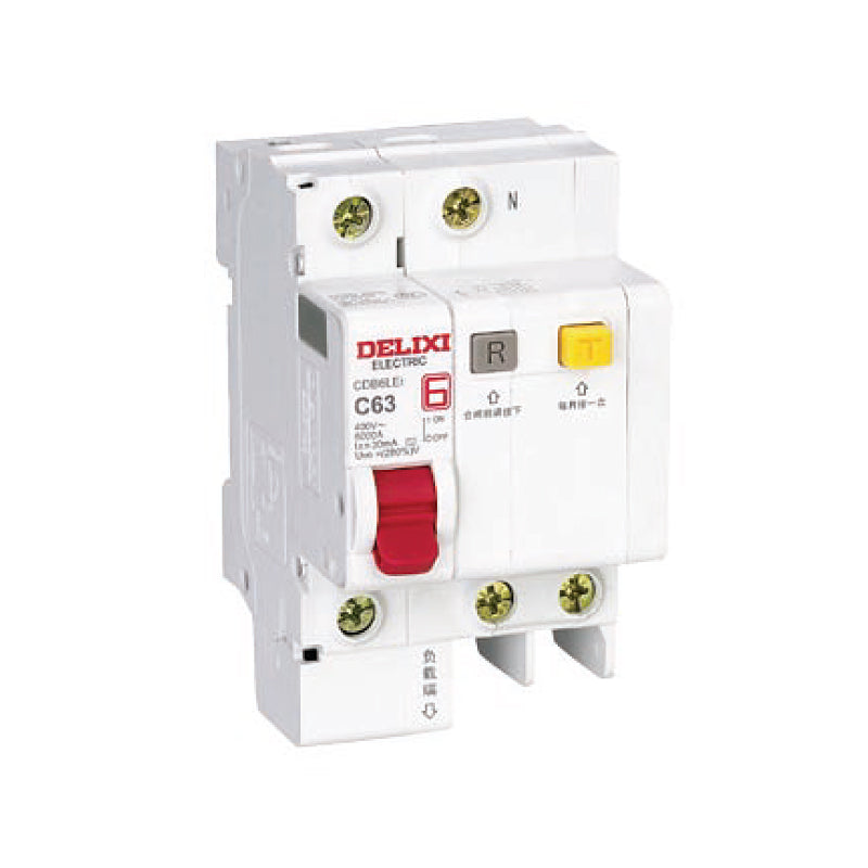 DELIXI DZ47sLES D-type Miniature Leakage Circuit Breaker