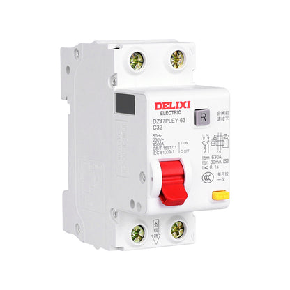 DELIXI DZL18 Thermal-Magnetic Residual Current Operated Circuit Breaker