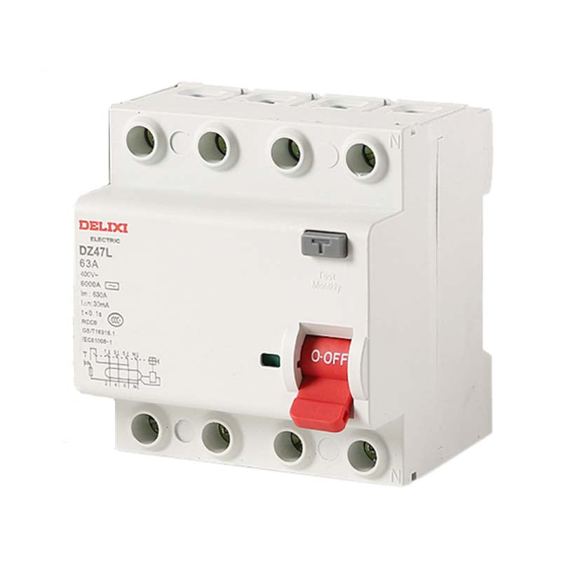 DELIXI Electric DZ47L Electromagnetic Miniature Leakage Circuit Breaker