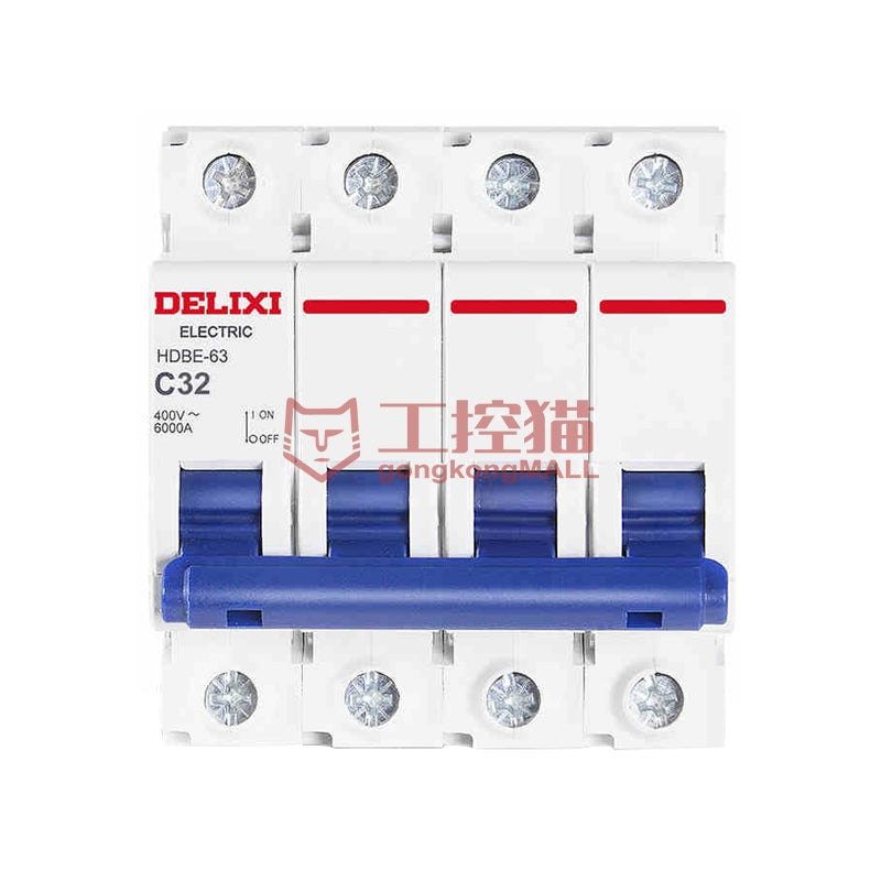 DELIXI HDBE-63 C Type Miniature Circuit Breaker