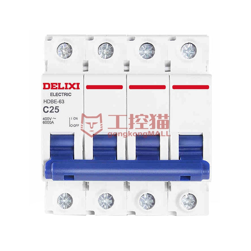 DELIXI HDBE-63 C Type Miniature Circuit Breaker
