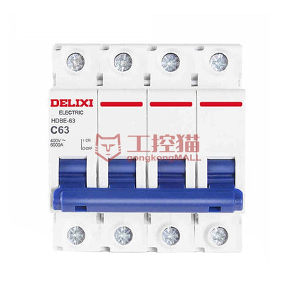 DELIXI HDBE-63 D Type Miniature Circuit Breaker