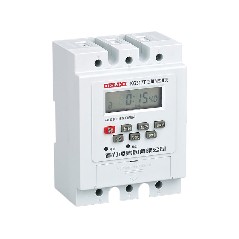 DELIXI JSZ3P-A Time Relay (Multi-Time Base, Power-On Delay)