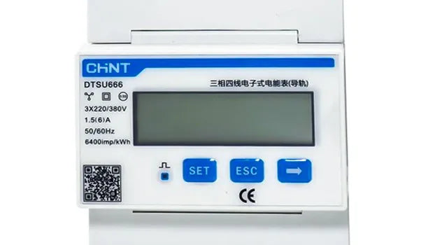 CHNT/Chint Electric DTSY666 three-phase four-wire electronic prepaid energy meter