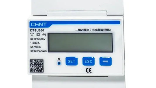 CHNT/Chint Electric DTSY666 three-phase four-wire electronic prepaid energy meter