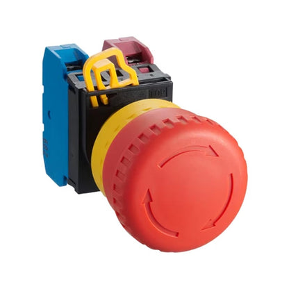 IDEC YW non-illuminated mushroom head emergency stop button