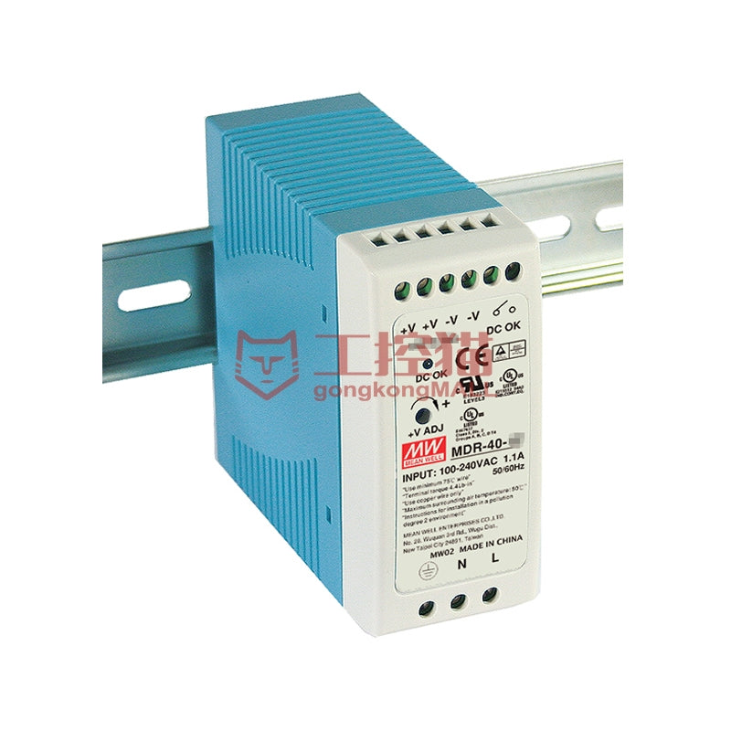MEAN WELL/Mean Well Power MDR track-type switching power supply (plastic chassis)