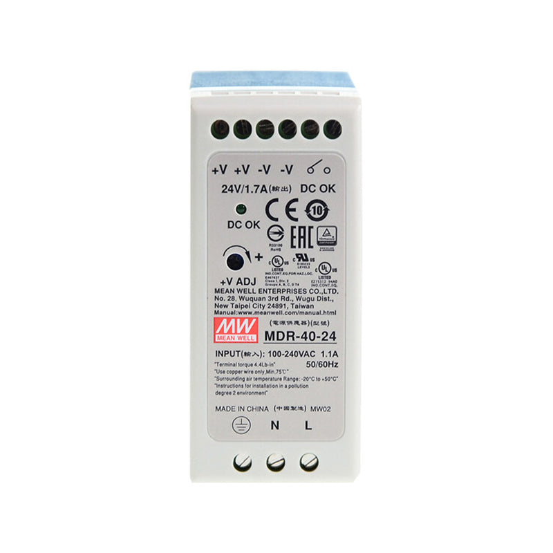 MEAN WELL/Mean Well Power MDR track-type switching power supply (plastic chassis)