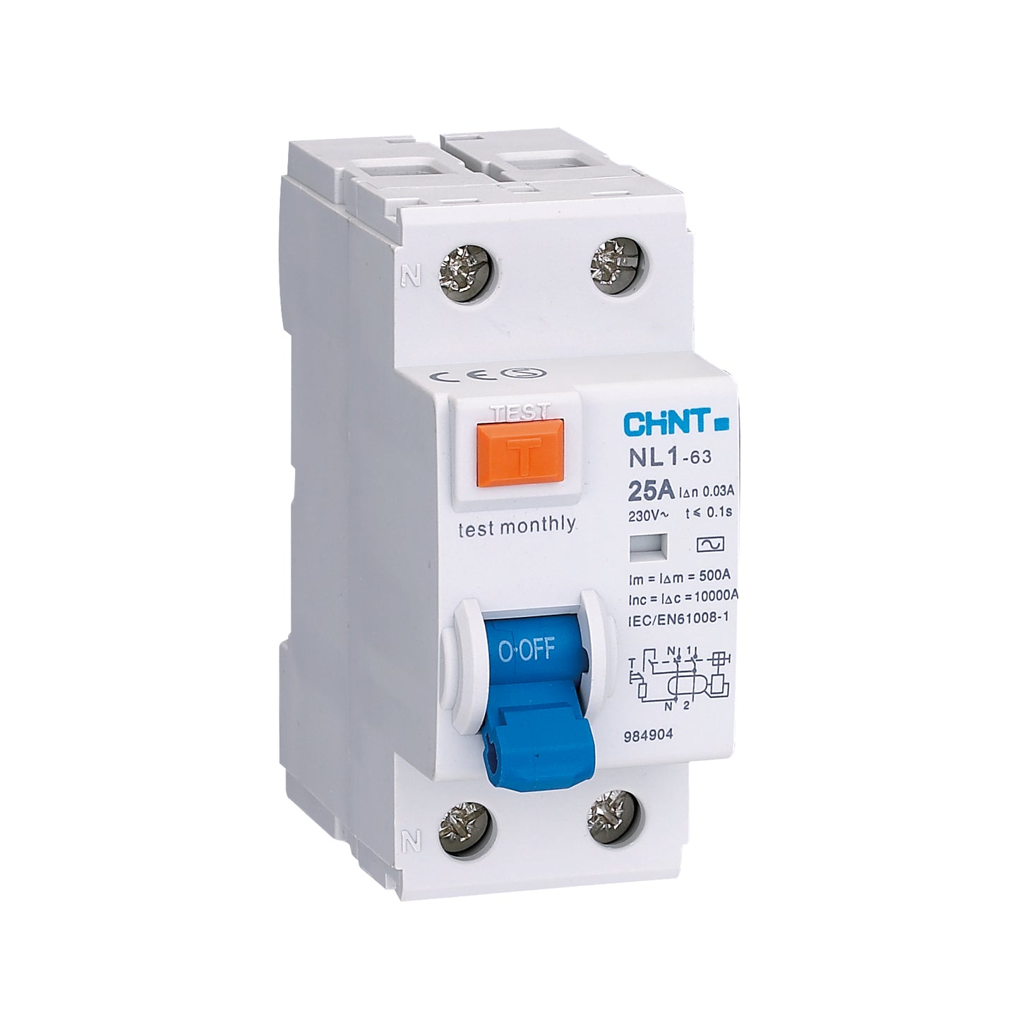 CHINT NL1-63 Residual Current Circuit Breaker (RCCB)