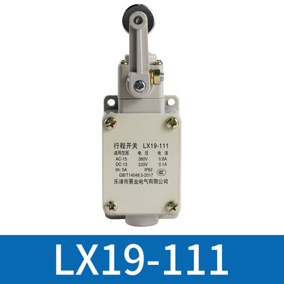 Limit switch LX19-001 roller limit switch self-resetting one-on-one-close 111 aluminum shell 121 control switch