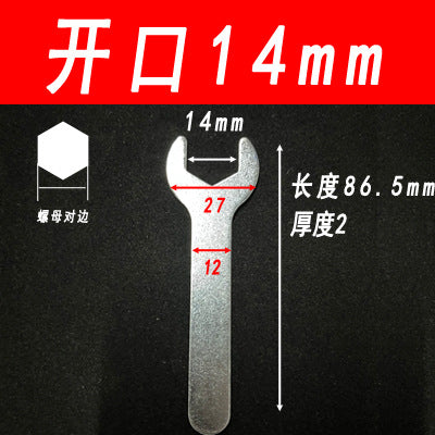 Factory wholesale open-end wrenches, 4-30mm thin and simple wrenches, stamped sheet metal single-ended open-end wrenches, hardware tools.
