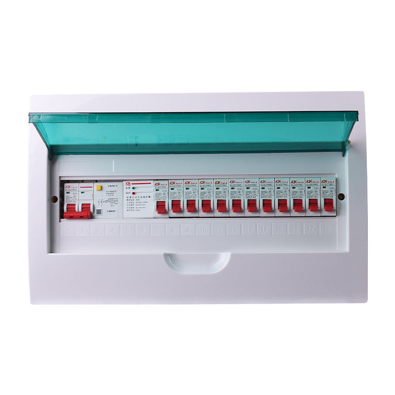 PZ30 Home Distribution Box, Concealed Mounting, 10-60 Circuits, Complete Set of Air Switches