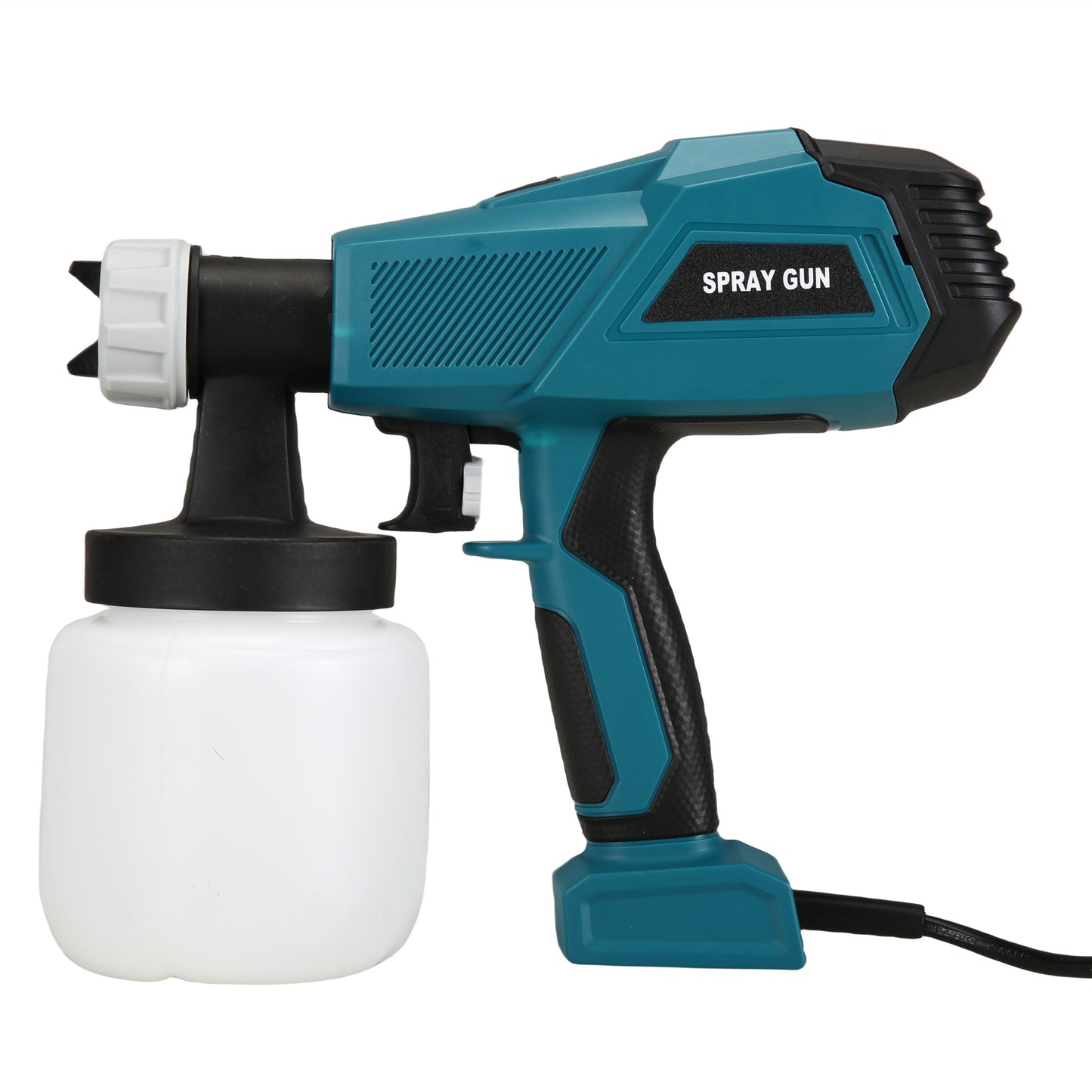 New high-power electric spray gun for latex paint and oil, high atomization spraying tool for home use, automatic spray gun