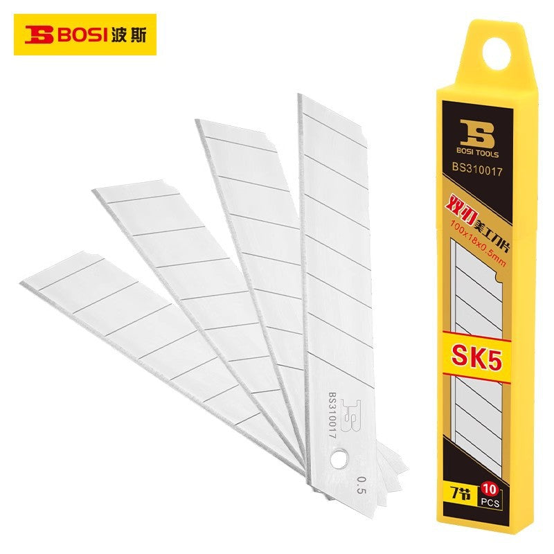 Metal stainless steel wallpaper knife, various sizes, paper cutter, heavy-duty knife with strap, utility knife.