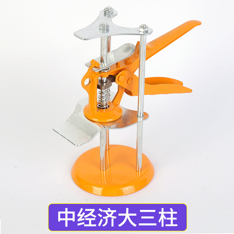Tile leveling device, tile height adjuster, factory direct supply, wall tile height adjuster, three-column reinforced version.