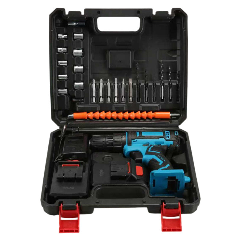 Cross-border electric drills, lithium-ion drills, household impact drills, cordless drills, electric screwdrivers, wholesale cordless drills.