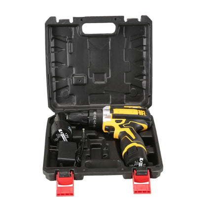 New cross-border e-commerce cordless drill and power tool set, lithium battery drill, electric screwdriver and screwdriver set.