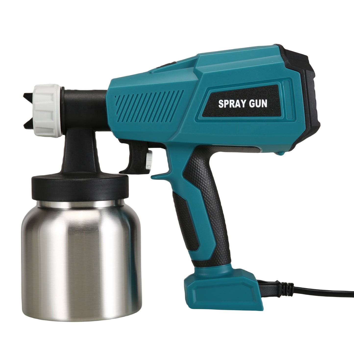 New high-power electric spray gun for latex paint and oil, high atomization spraying tool for home use, automatic spray gun