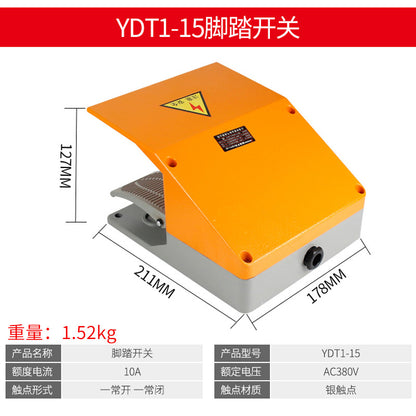 High-power punch press, shearing machine, bending machine, LT4 foot switch, EKW foot pedal controller, TFS-201