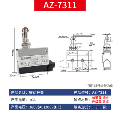 Travel limit micro switches TZ AZ-7311 7312 7310 7121 7141 7144 7100