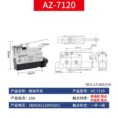 Travel limit micro switches TZ AZ-7311 7312 7310 7121 7141 7144 7100