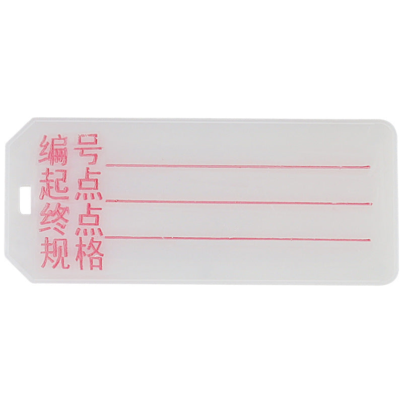 Cable tags with lettering, cable labels, cable tie tags, plastic cable tags, 500 pieces