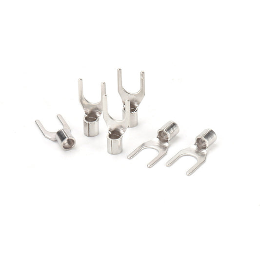 SNB bare terminal SNB1.25-3.2 cold-pressed terminal fork type UT type Y type 1.25-3 wiring terminal