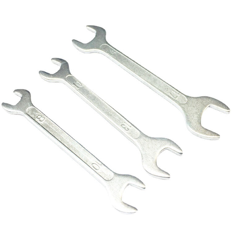 Thin double-ended open-end wrench 5.5-7-8-10-14-17-13-15-17-19 Simple double-ended open-end wrench tool
